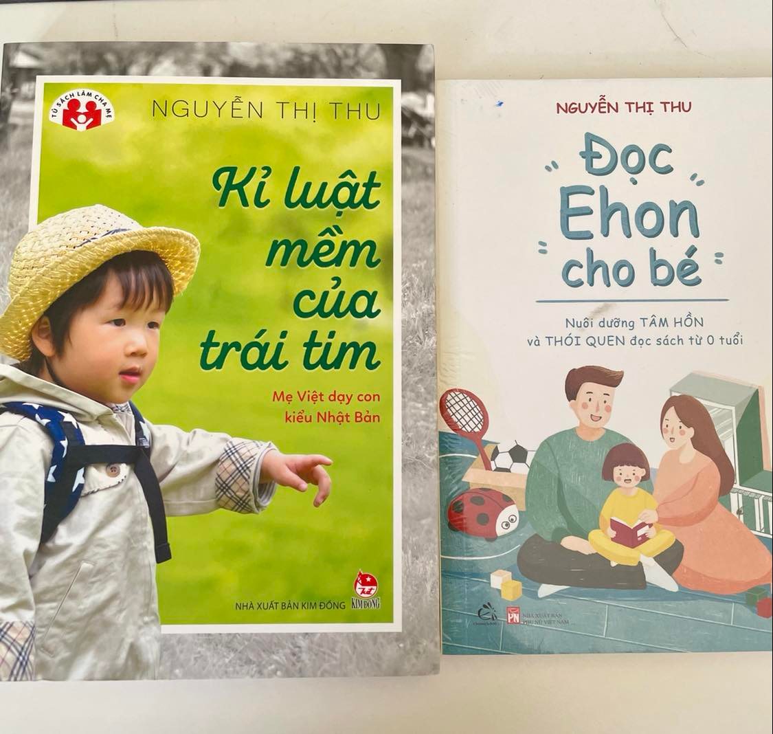 Combo sách của Nguyễn Thị Thu - Kỉ Luật Mềm Của Trái Tim và Đọc Ehon cho bé