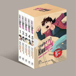 Boxset Thám Tử Kindaichi - Series Kỷ Niệm 20 Năm Nxb Trẻ ( Trọn Bộ 5 Tập )
