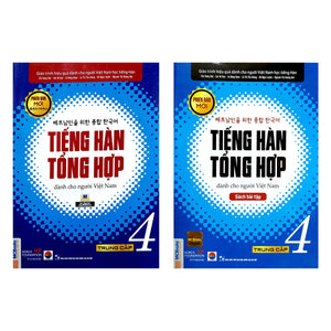 Combo 12 Cuốn Tiếng Hàn Tổng Hợp Dành Cho Người Việt Nam Bản Màu Tập 1,2,3,4,5,6 Kèm Sách Bài Tập